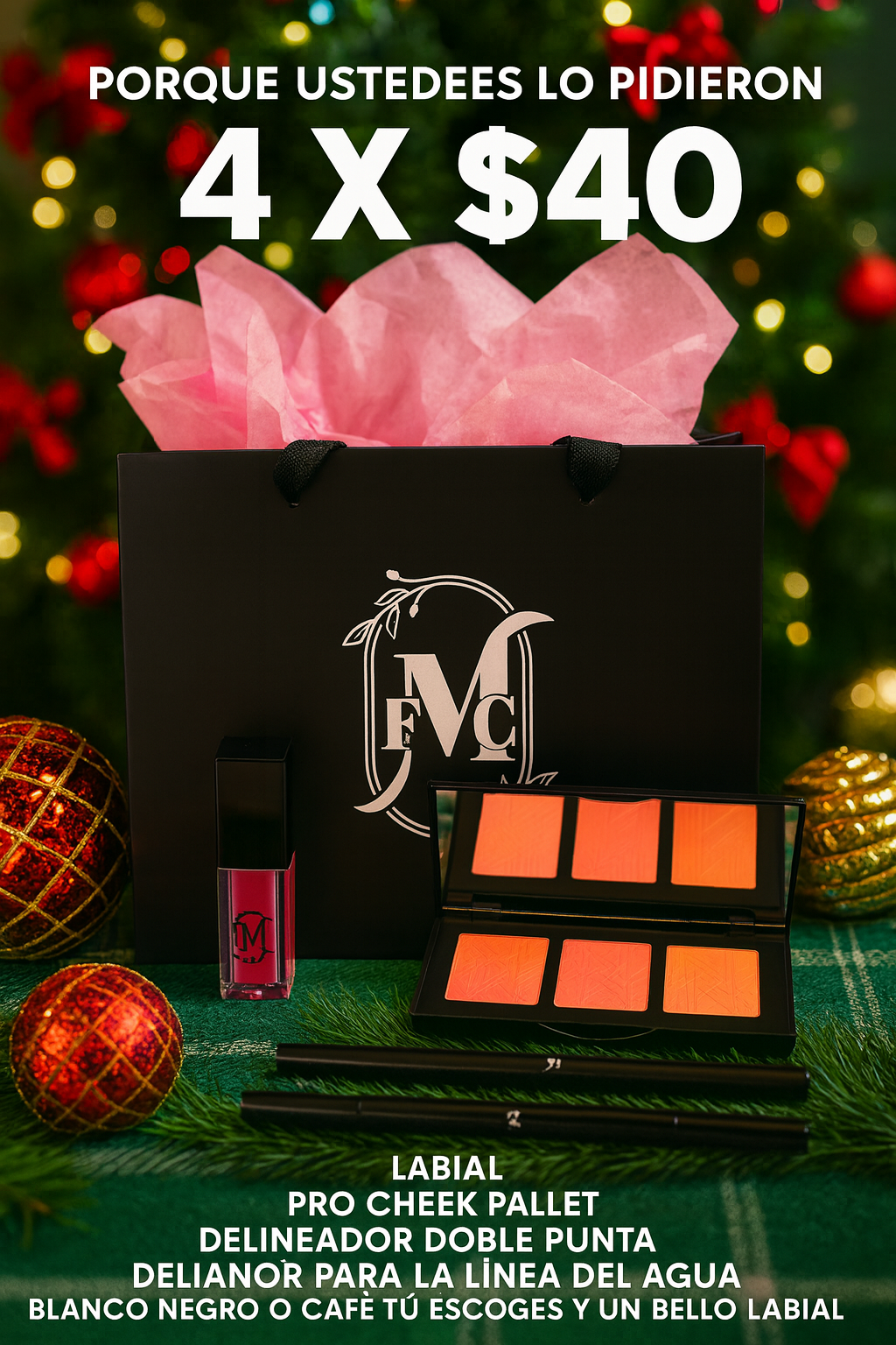 FLAWLESS GLAM BAG 4X40